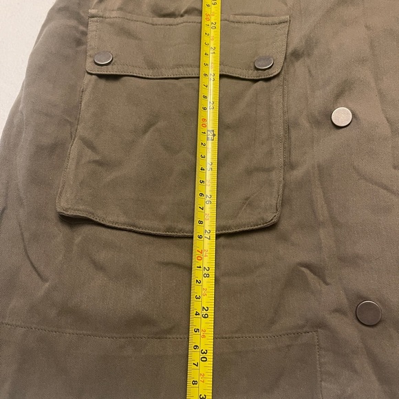 Size L Miss Me Womens large Green Aztec Top Shirt Double Breasted Button Front - Picture 9 of 12